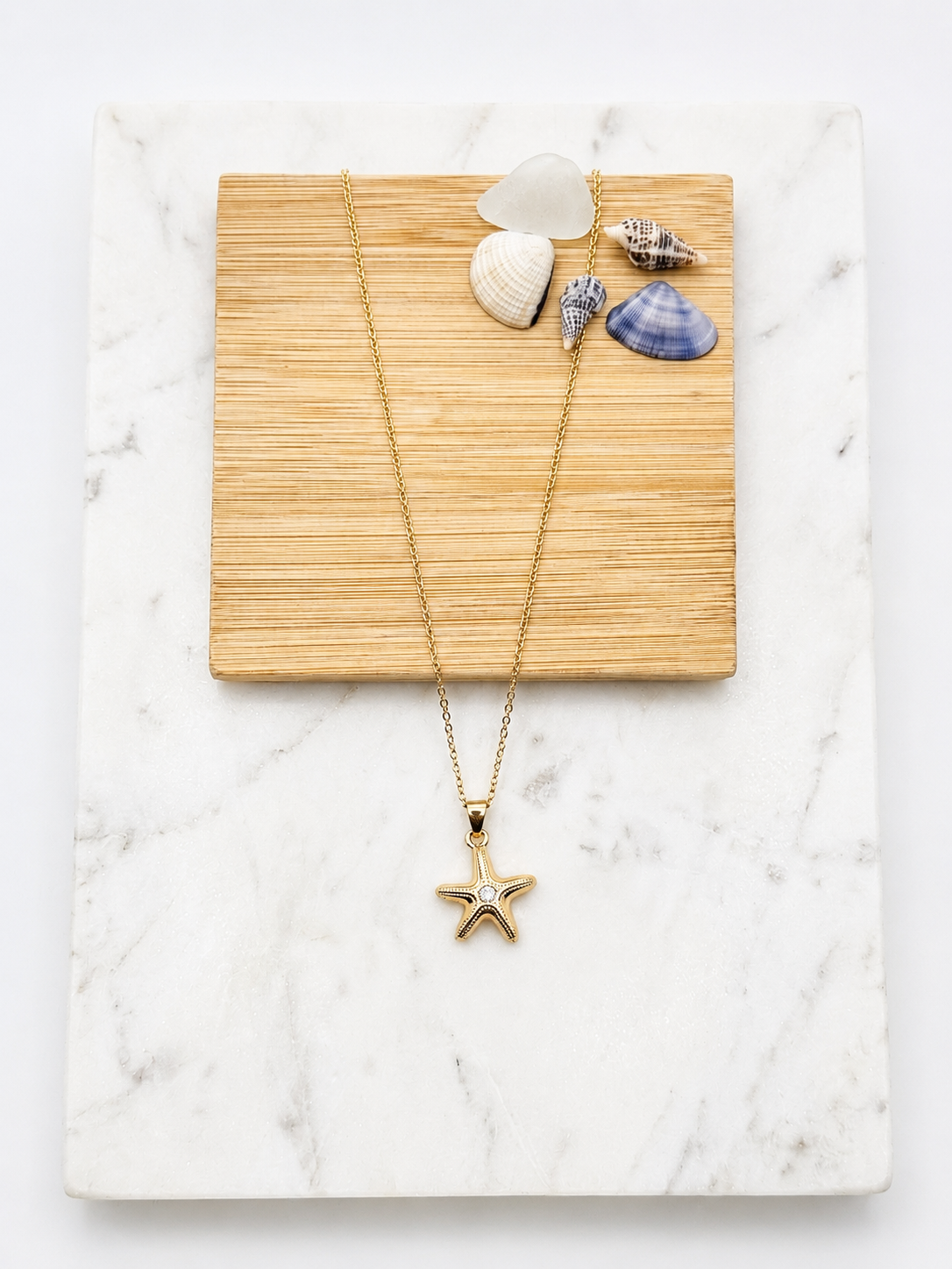Lena Starfish Necklace