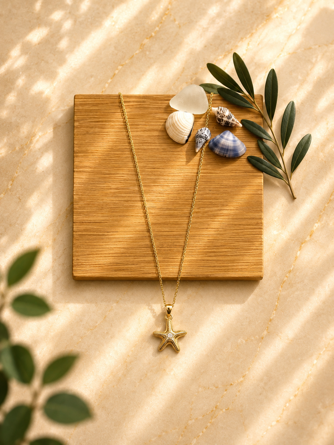Lena Starfish Necklace