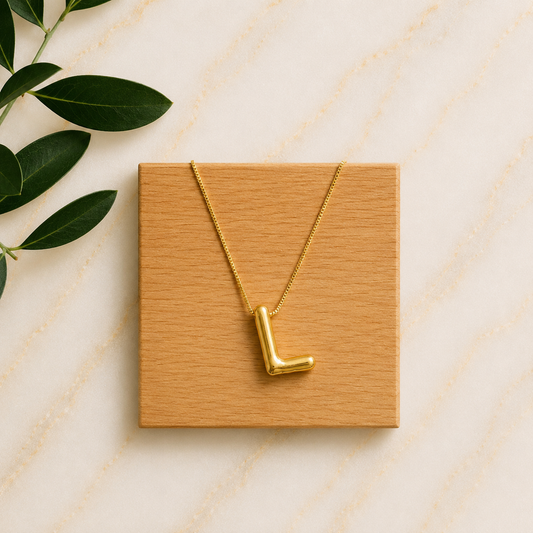 Maxi Letter Necklace